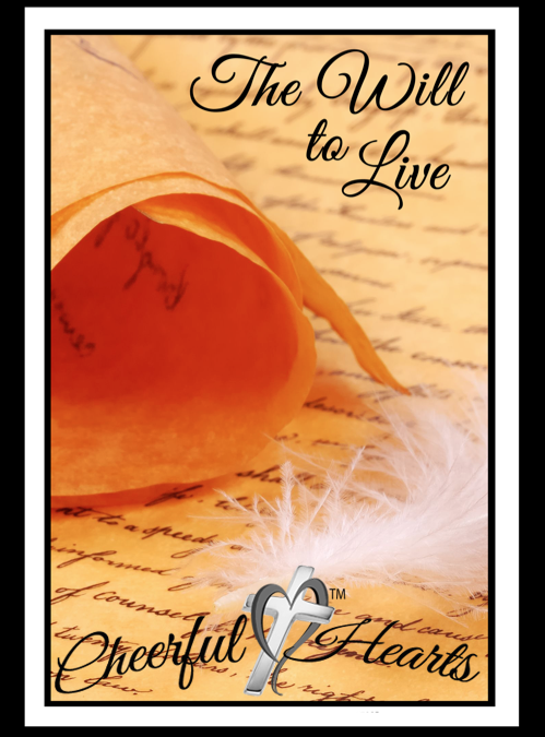 About The Will to Live Greeting Card